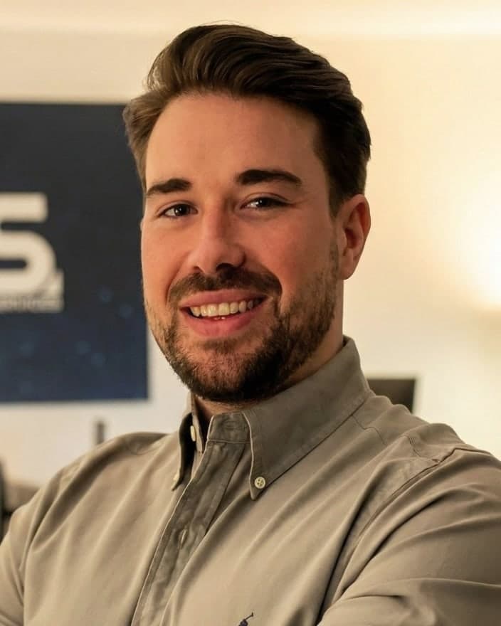 Porträt von Cedric Hanske, Externer Berater für Sales & Operations